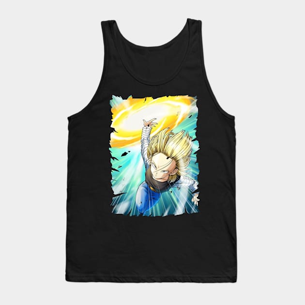 ANDROID 18 MERCH VTG Tank Top by Diego Jiwananda